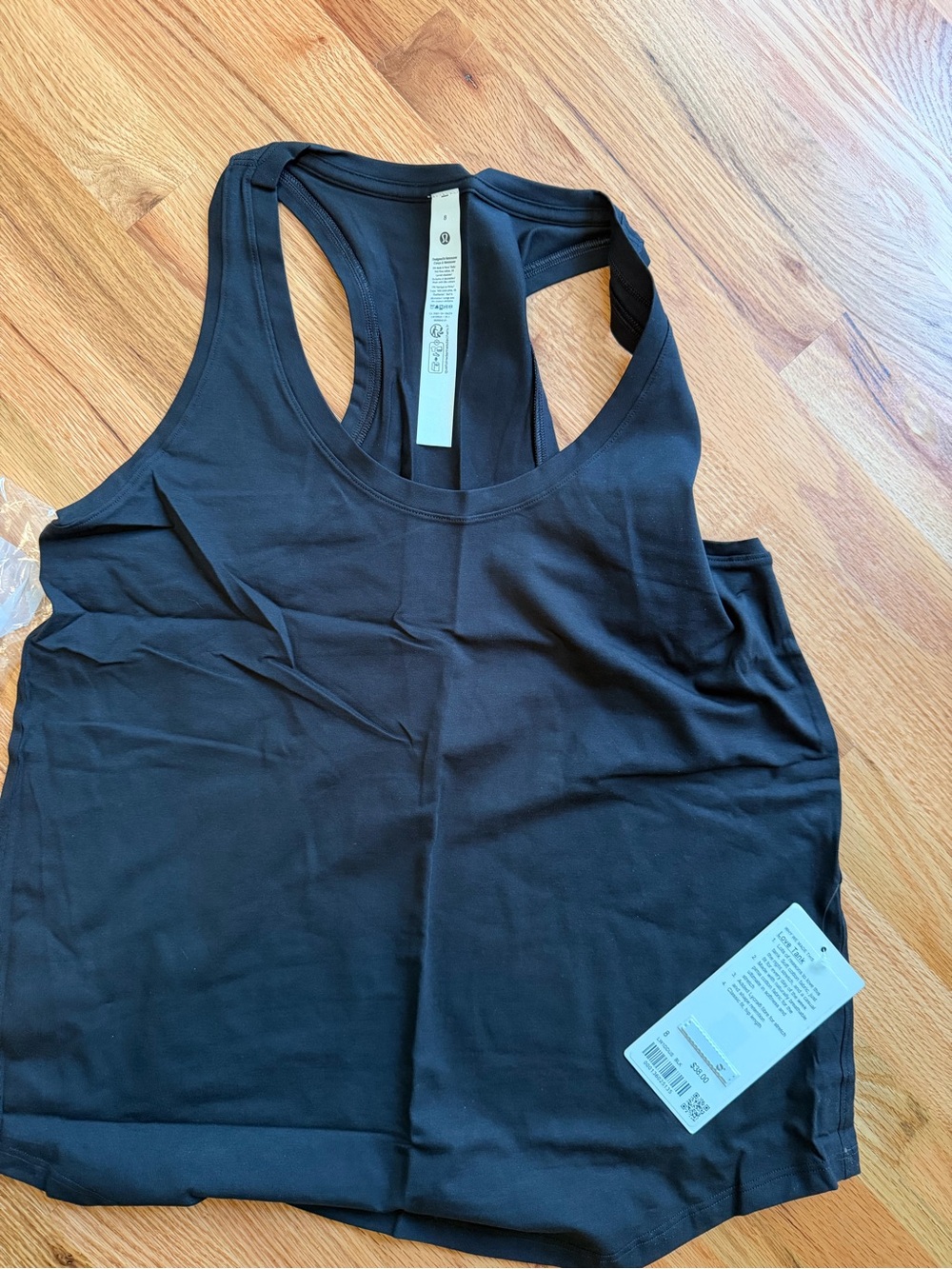 Lululemon Black Racerback Tank - Classic Athletic Layer